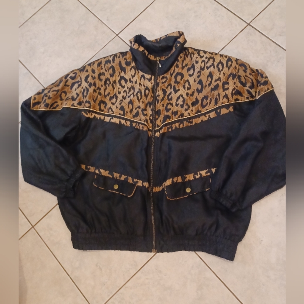 Vintage active frontier women windbreaker sz.large